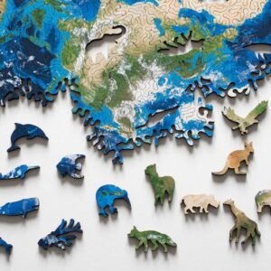 Earth Infinity Puzzle - wooden jigsaw puzzle