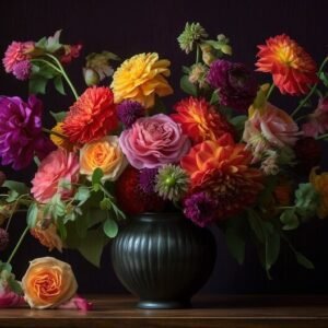 Colorful Bouquet Jigsaw Puzzle