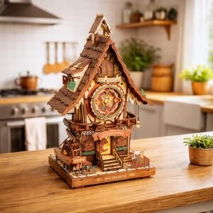 3D Wooden Cuckoo Clock Puzzle