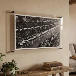 Round Corner Acrylic Floating Picture Frame